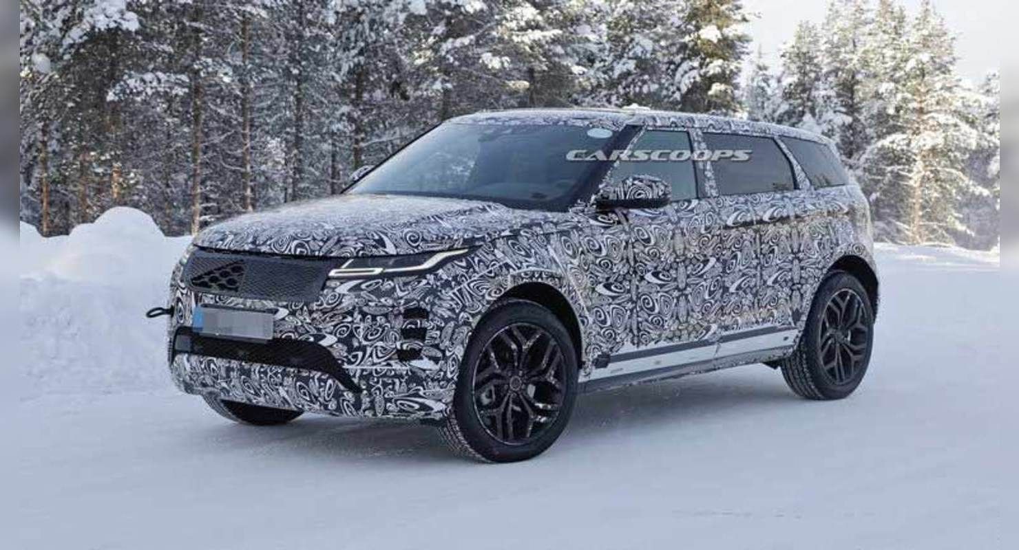 Новый удлиненный Range Rover Evoque вышел на тесты Автомобили