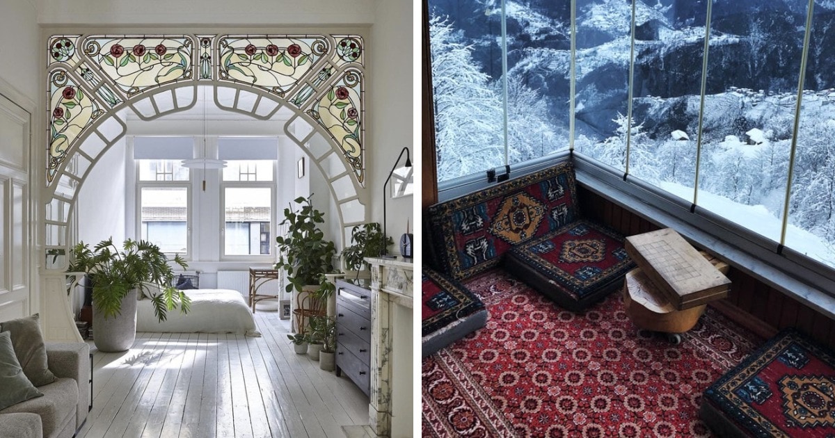 18 примеров необычных комнат со стильными интерьерами, которые вызывают эстетический восторг архитектура,интерьер и дизайн
