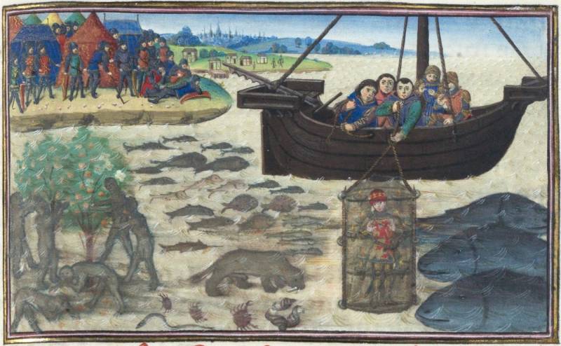 Александр Македонский и подводный колокол история