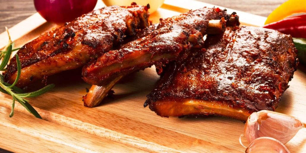 Свиные ребра в мультиварке