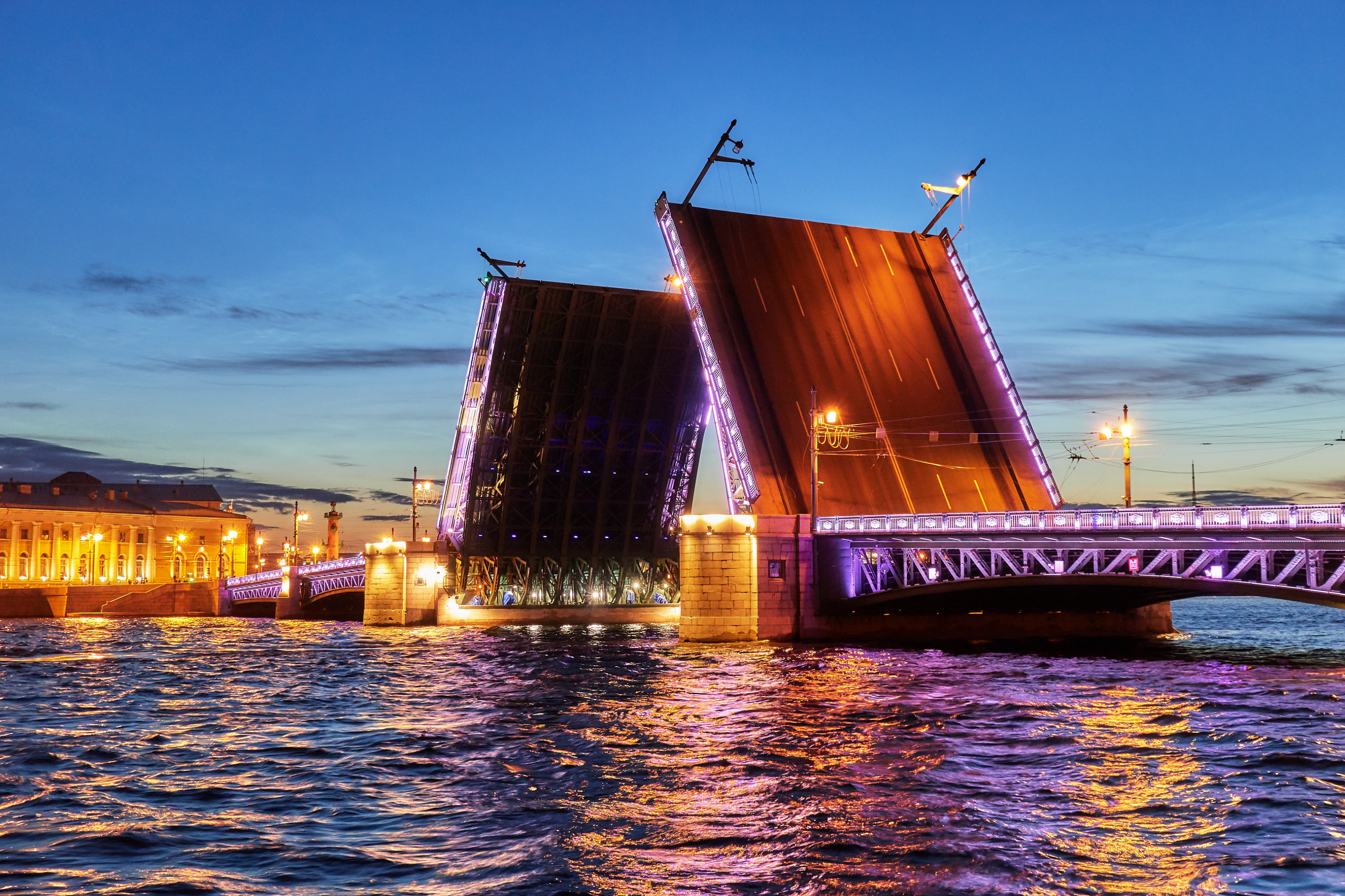 Развод мостов в санкт петербурге когда начинается