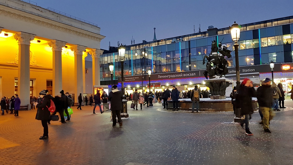 Фотоистория о трех вокзалах в Москве: вчера, сегодня, завтра 