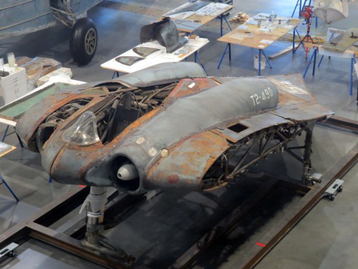 Horten Ho 229 V3 в музее. Horten Ho 229 V3 в музее.