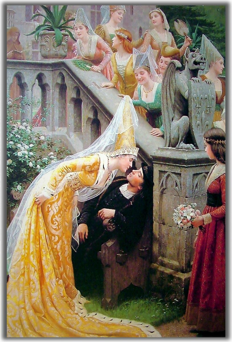 «Королева целует спящего поэта Алена Шартье», 1903