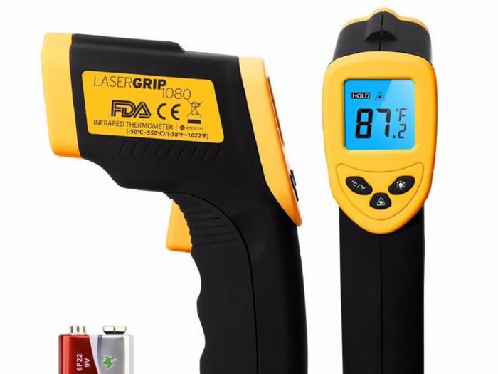 Инфракрасный термометр Etekcity Lasergrip Temperature Gun.