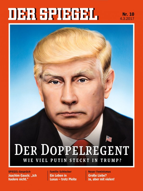 Благодаря журналу Spiegel у Путина новая причёска