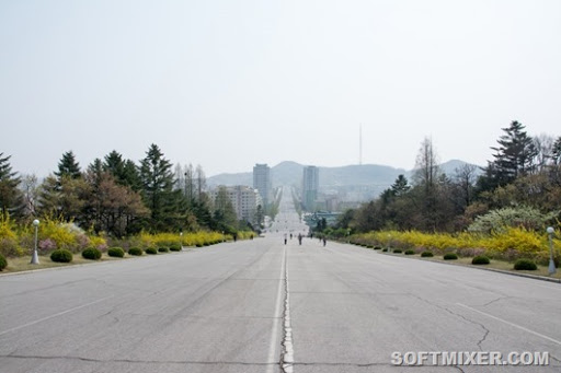 Дороги Северной Кореи дороги,жизнь,интересное,общество,Северная Корея