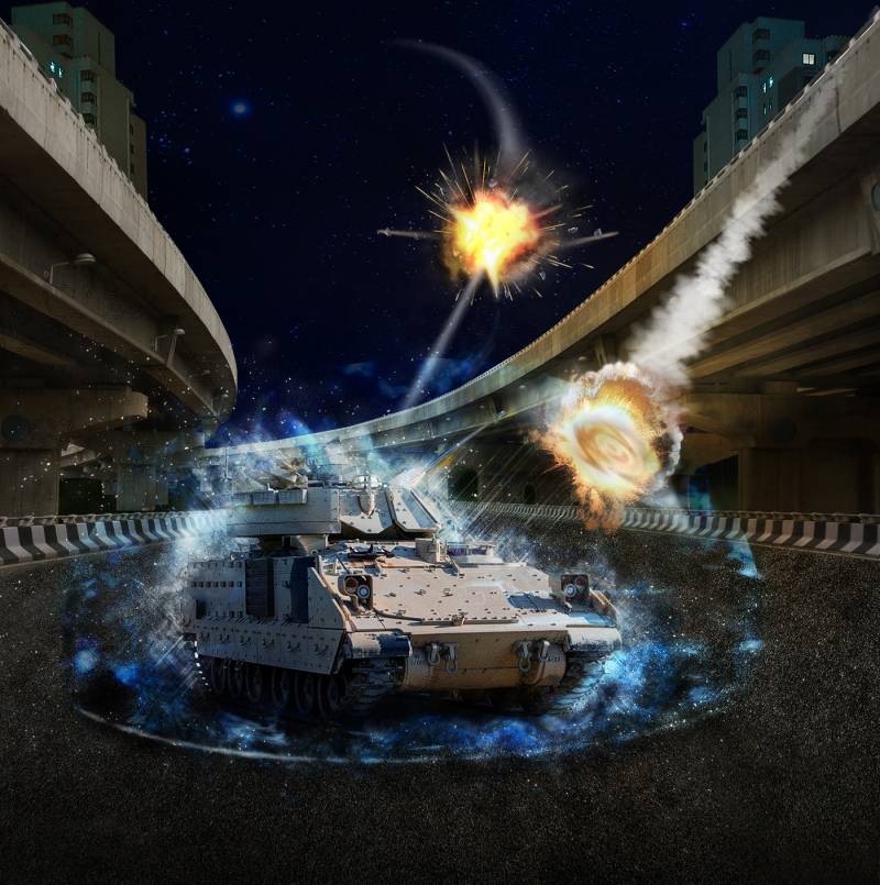 Перспективный комплекс активной защиты TARDEC / Lockheed Martin MAPS оружие