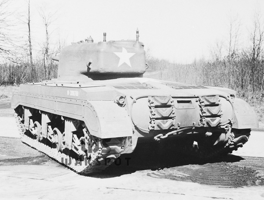 ​Вторая опытная машина, как и изначально первая, оснащалась той же башней, что и другие танки программы Medium Tank T20/T22 - Электротанк по-американски | Warspot.ru