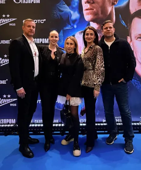 Вячеслав Малафеев и Ангелина Шкатова впервые вместе на публике после рождения сына