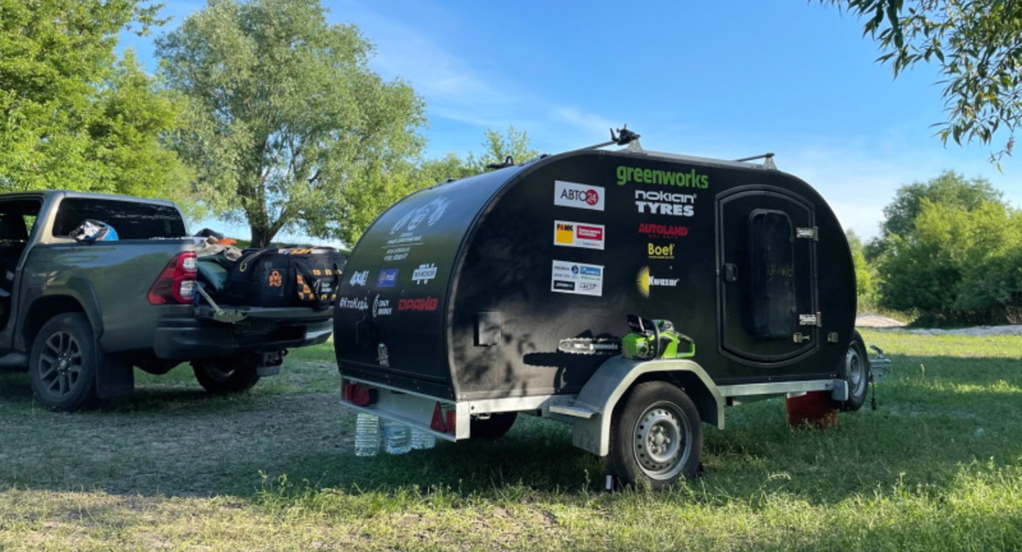 Что «умеет» прицеп-автодом для путешествий. Тест-драйв на берегу Дона