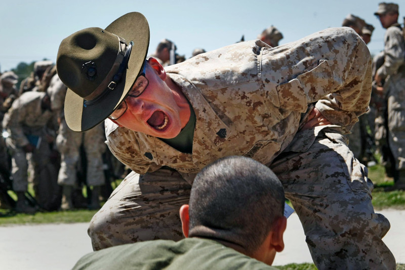 Цельнометаллическая оболочка в реальности армия, инструктор, сержант, сша, фото