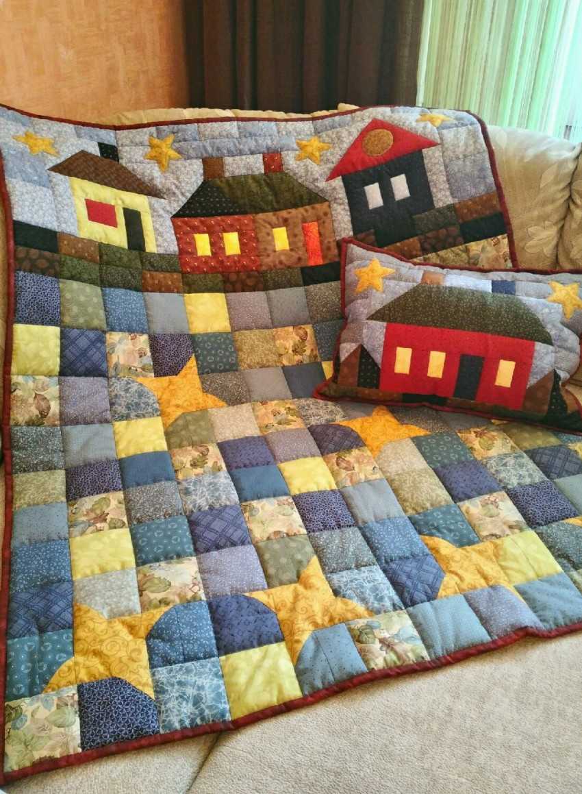 Стильное и красивое лоскутное шитье, которое подойдет всем интерьер,одежда,переделки,рукоделие,своими руками,сделай сам