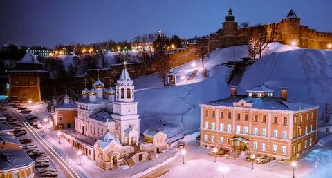 Город нижний новгород зимой (42 фото) .