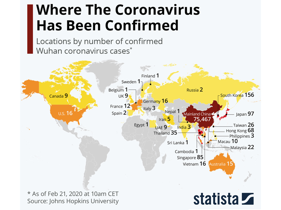 Coronavirus-Map