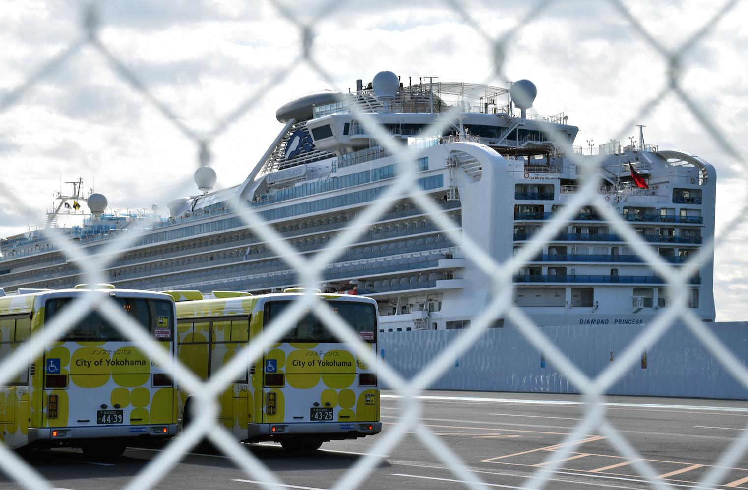 Diamond Princess лайнер коронавирус