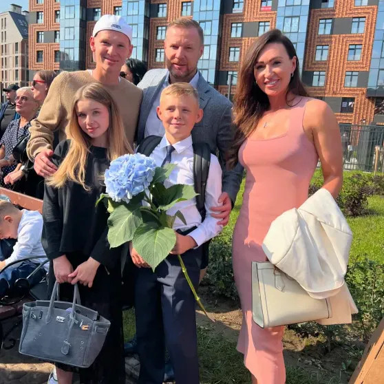 Вячеслав Малафеев и Ангелина Шкатова впервые вместе на публике после рождения сына