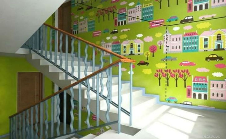 Жильцы дома решили, что хотят жить в красивом подъезде, и преобразили его до неузнаваемости Жильцы дома решили, что хотят жить в красивом подъезде, и преобразили его до неузнаваемости