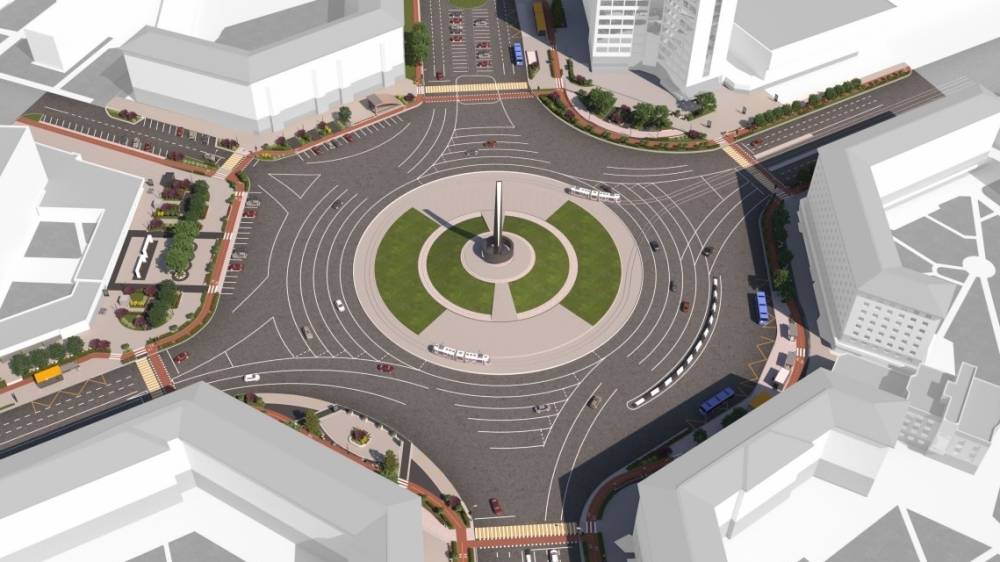 Опубликован проект стелы «Новосибирск — город трудовой доблести» Общество