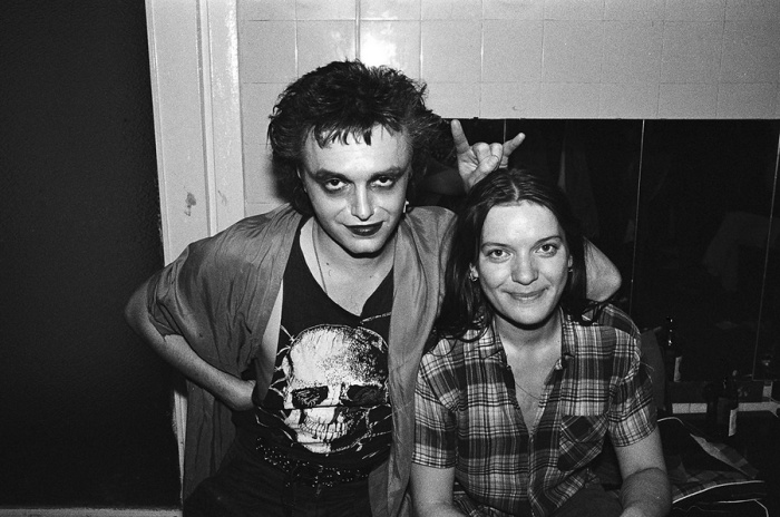 Алиса и Константин Кинчев, Вильнюс, 1988 год. Автор: Игорь Мухин. 