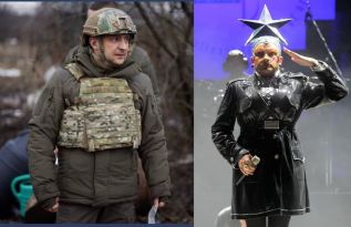 «Мама заставила надеть колготки»: В Сети смеются над фото Зеленского на Донбассе