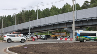 Строительство развязки в Барнауле / Фото: amic.ru