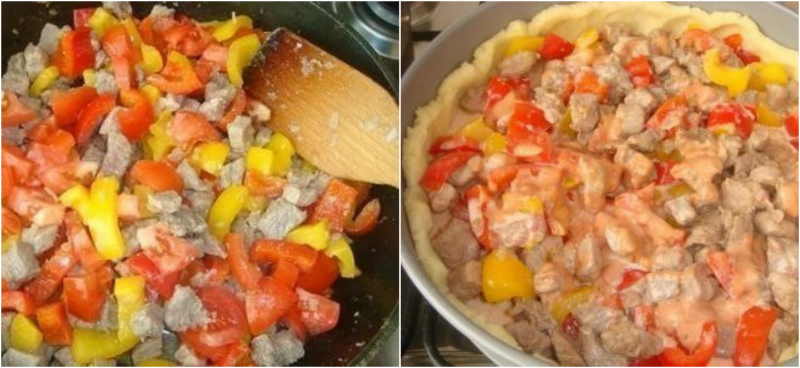 Деревенский мясной пирог на картофельном тесте: необычайно сочный и ароматный! Деревенский мясной пирог на картофельном тесте: необычайно сочный и ароматный!
