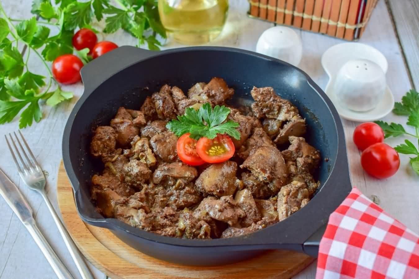 Что вкусного приготовить с куринной печенью