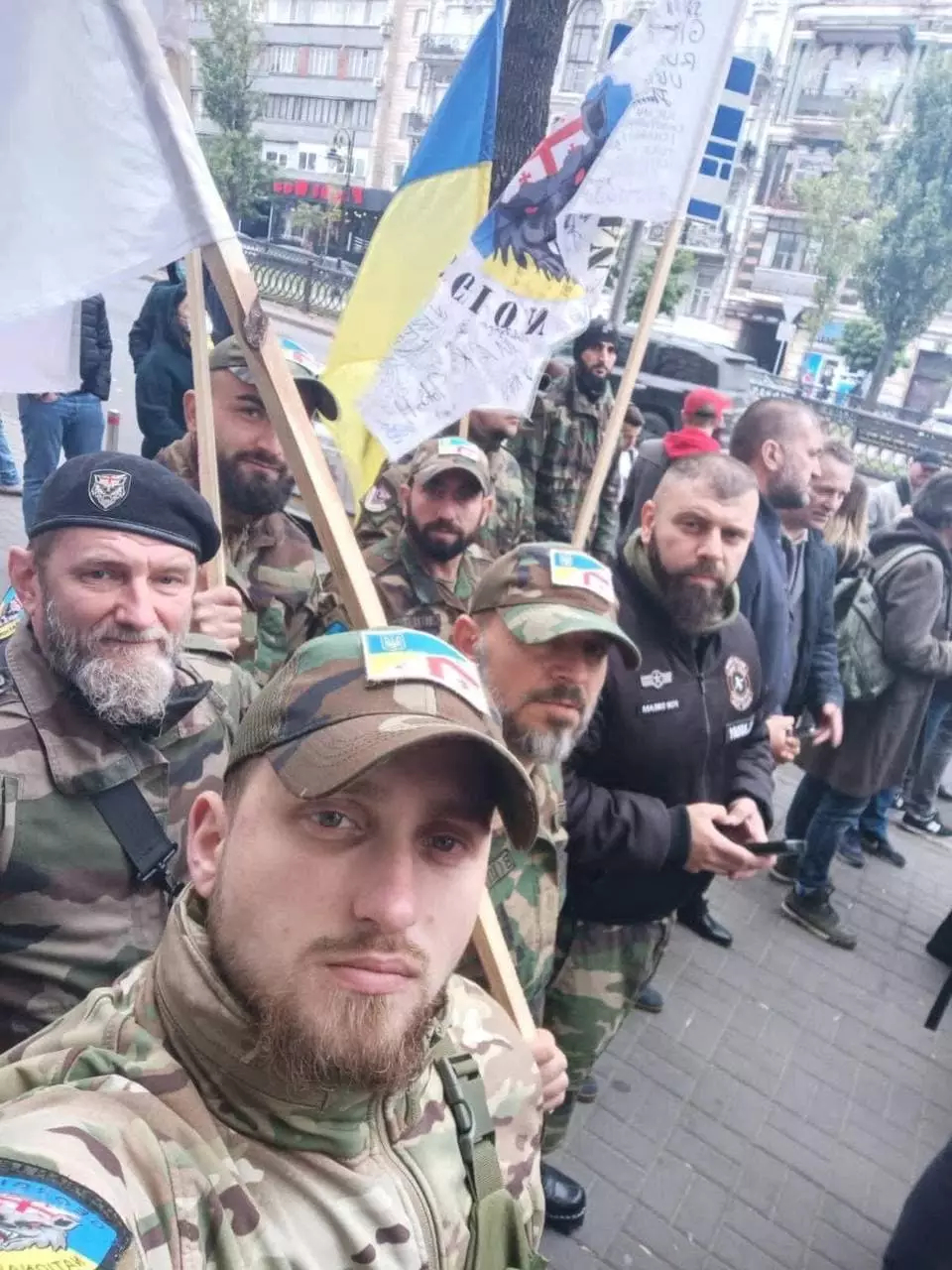Боевики с Донбасса прибыли в Грузию. В их составе снайперы геополитика