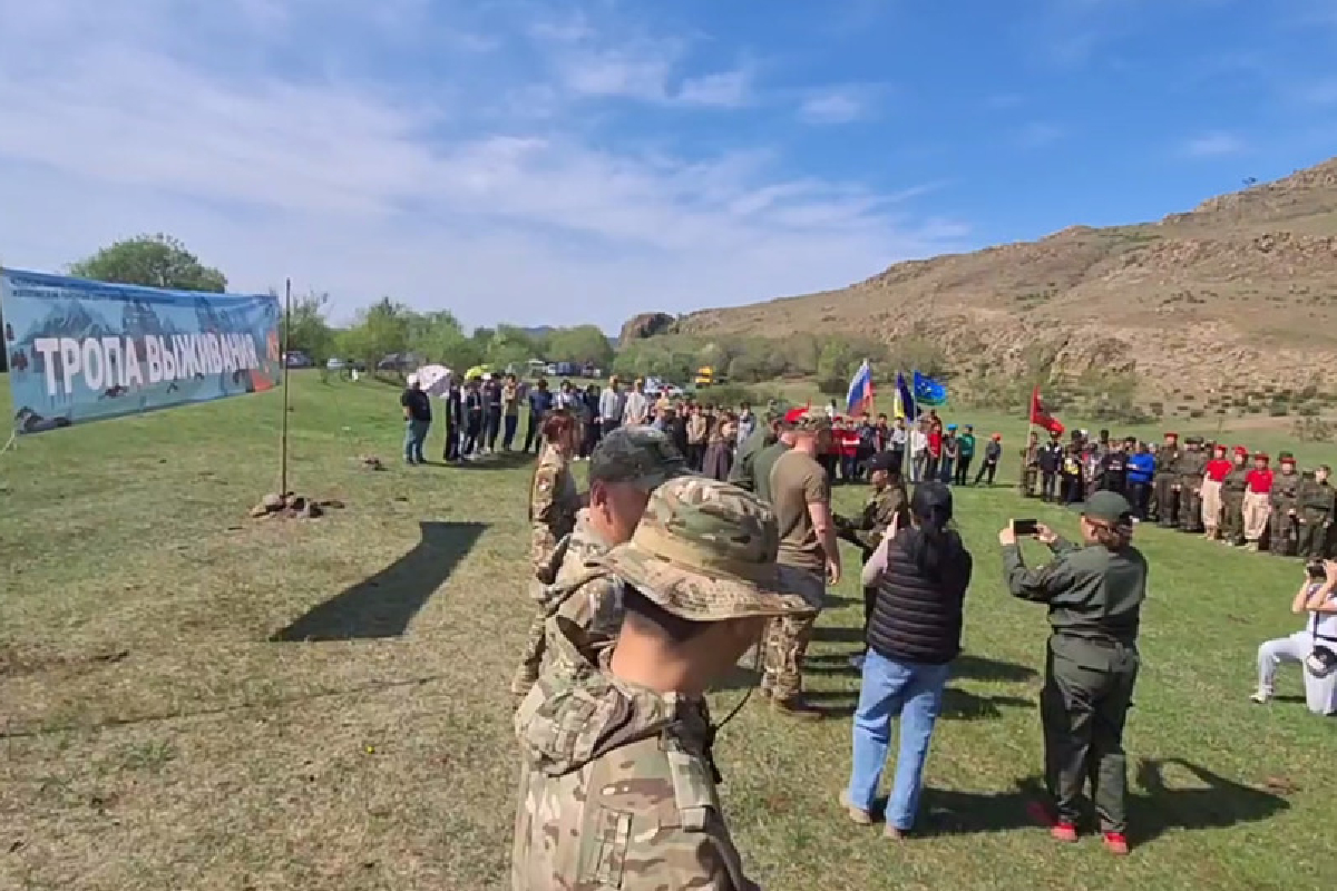 Юнармейцы из Бурятии приняли участие в военно-патриотической игре «Тропа выживания»