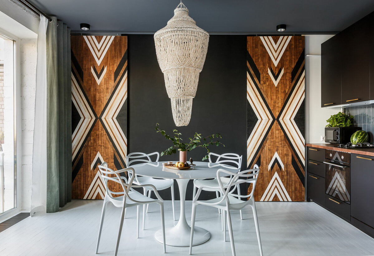 Смелый интерьер двушки 45 м² для сдачи в аренду Смелый интерьер двушки 45 м² для сдачи в аренду идеи для дома,интерьер и дизайн