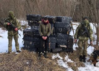 Пограничники накрыли контрабандистов неподалеку от границы с Молдовой