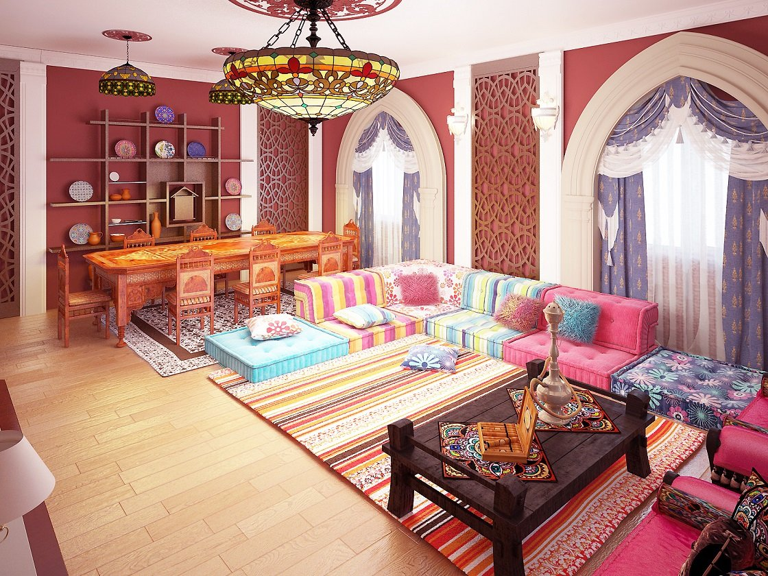 Традиционный восточный дизайн: 10 вариантов интерьера, вдохновленных азиатской культурой для дома и дачи,интерьер