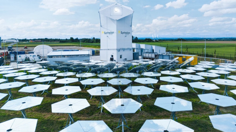 В Германии построили первый в мире завод по производству солнечного топлива