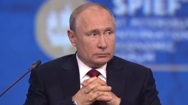 Президент Владимир Путин Северный поток-2