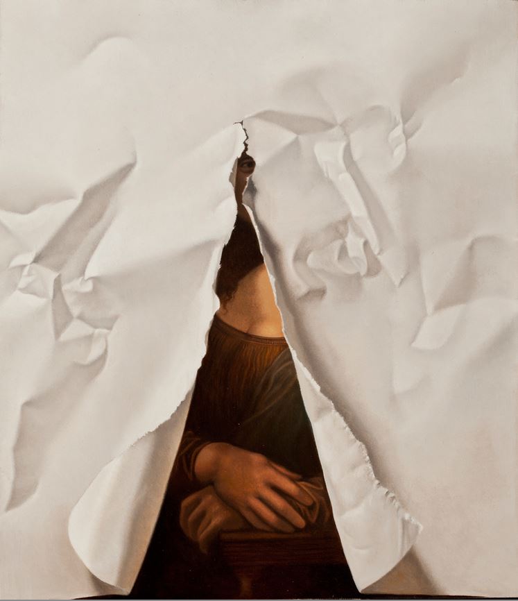 Оптическая иллюзия в живописи. Вы можете подумать, что это коллаж, но нет... Оптическая иллюзия в живописи. Вы можете подумать, что это коллаж, но нет...