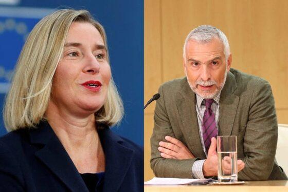 брюссель показывает зубы арест могерини и саннино как ответ на попытку заморозить российские активы