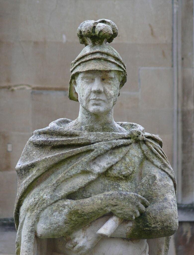 Памятник Гаю Светонию Паулину в Римских Батах, Британия