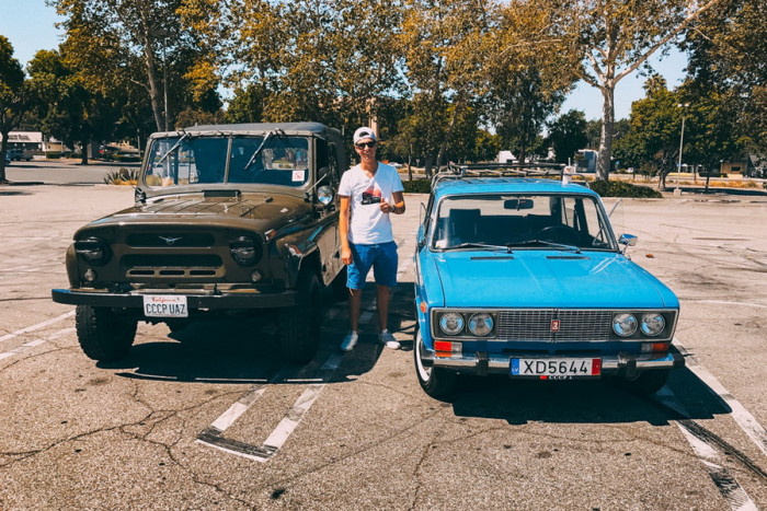 Советские автомобили в США авто и мото,СССР, США, транспорт