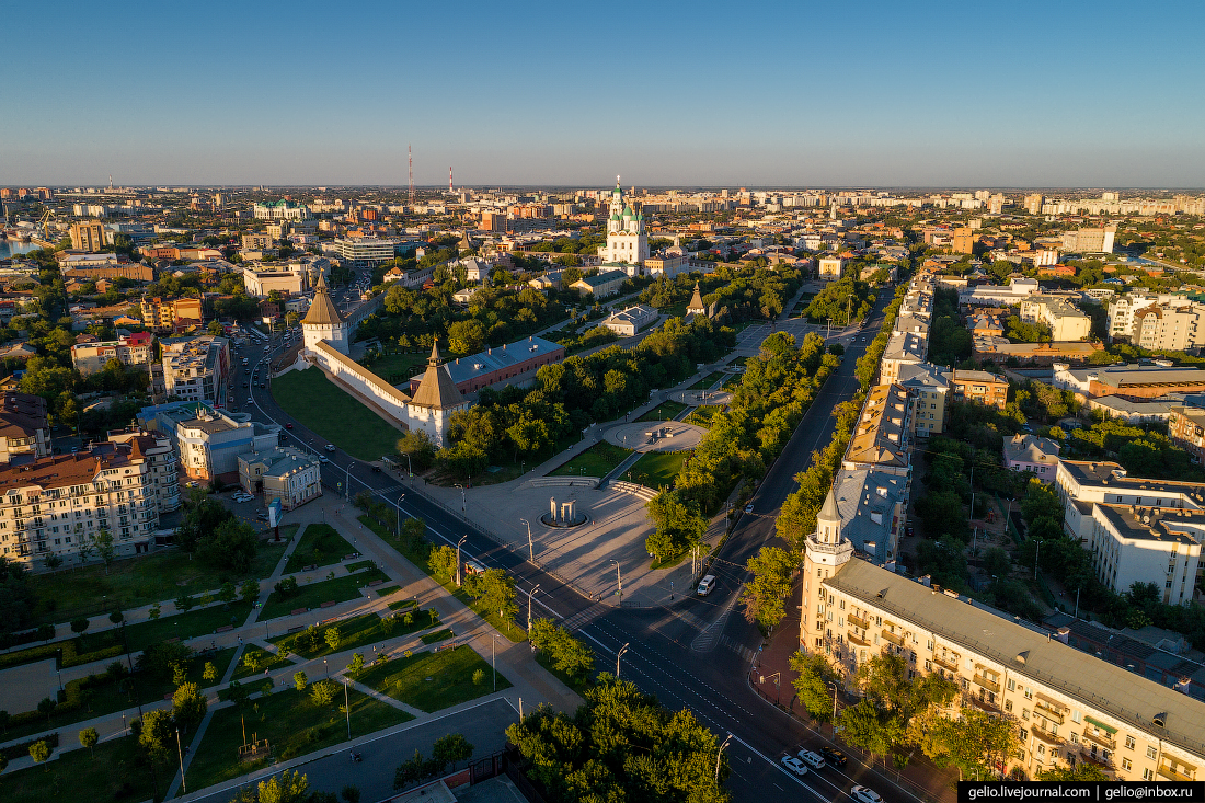 Астрахань с высоты