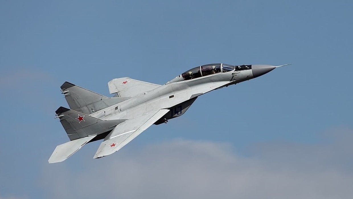 Истребитель МиГ-29 потерпел крушение в Астраханской области