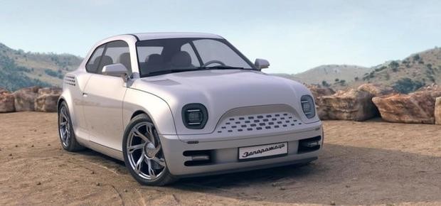 Дизайнеры попытались воскресить «горбатый Запорожец» авто, горбатый, запорожец
