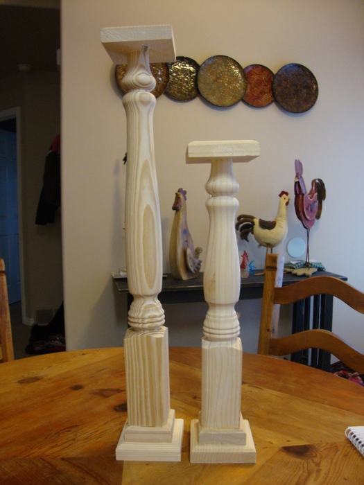 Делаем сами подсвечники очумелые ручки