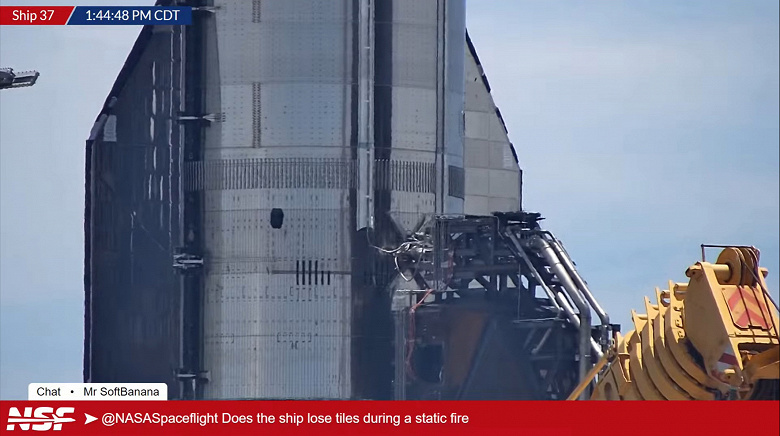 У SpaceX снова что-то пошло не так? Космический корабль Starship S37 привезли на огневые испытания и заправили топливом, но на этом всё и закончилось