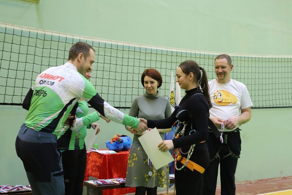 В Вышневолоцком округе прошли соревнования по спортивному туризму