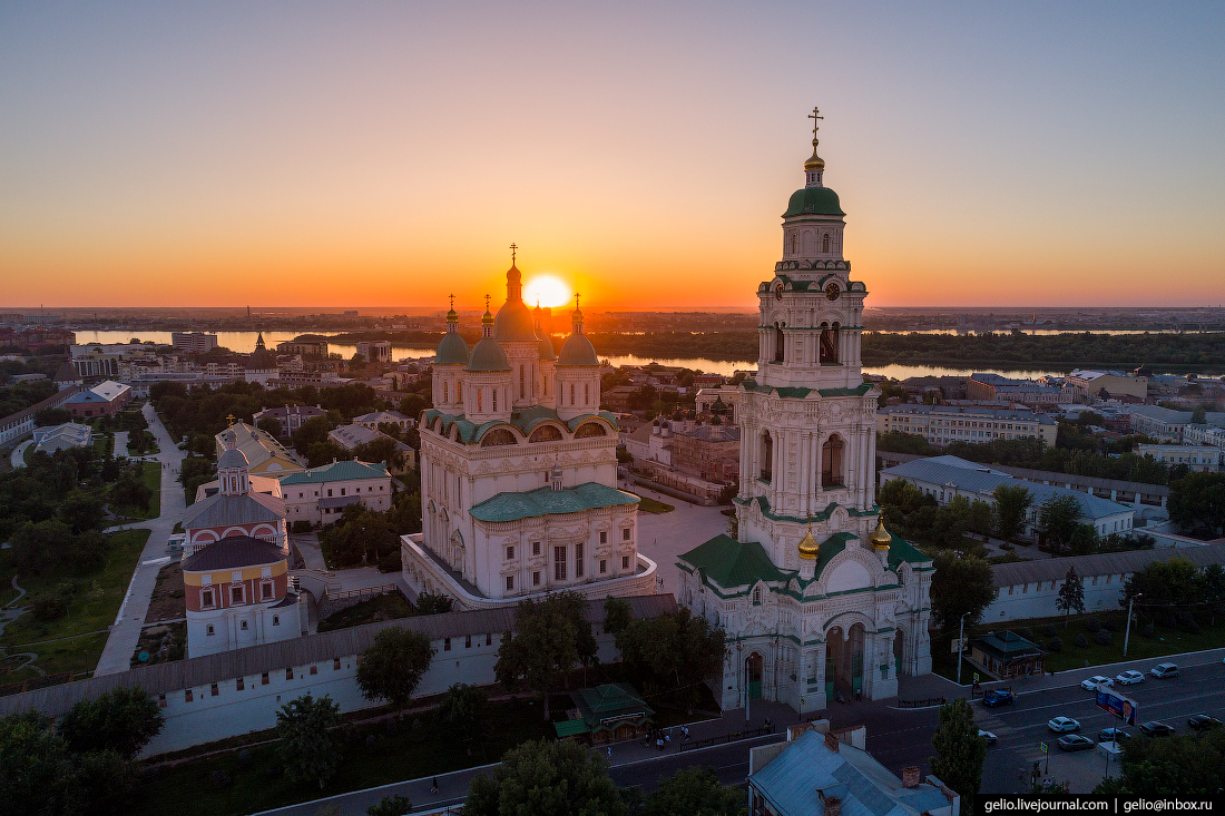 Астрахань с высоты