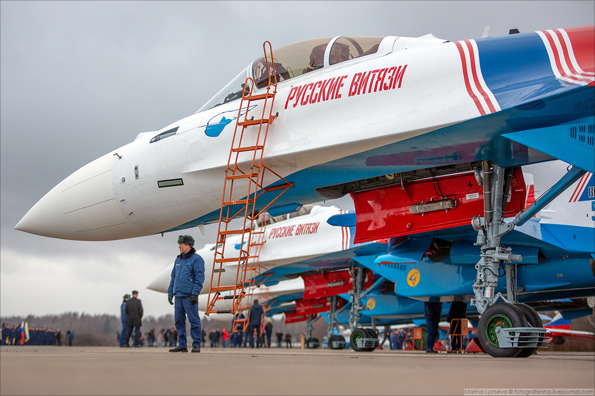 "Русские Витязи" получили четыре новейших Су-35С авиация,оружие,Россия,"Русские витязи",Су-35С