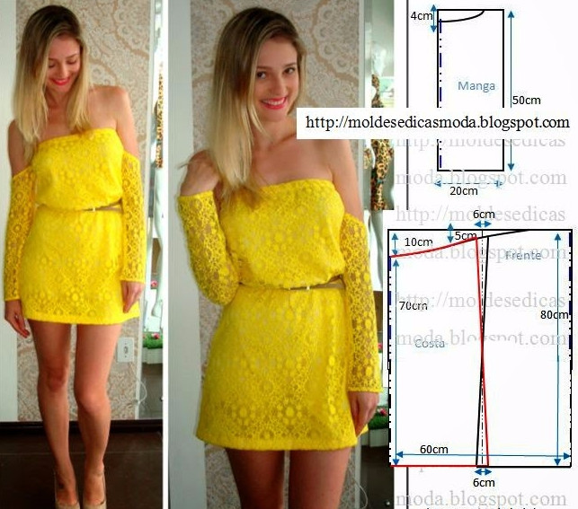 Летние платья и сарафаны с простыми выкройками Летние платья и сарафаны с простыми выкройками