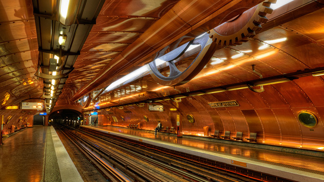 Красивейшие европейские станции метро