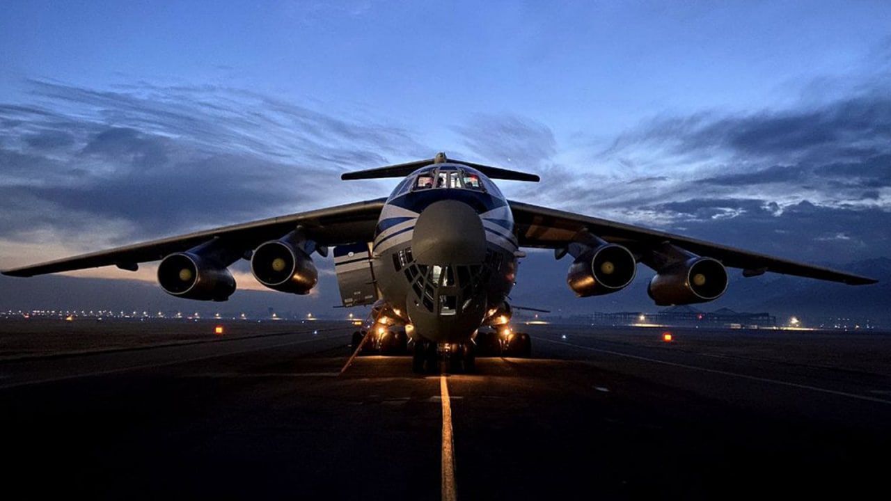 Минобороны: Ил-76 совершил жесткую посадку в Рязани из-за неисправности двигателя Происшествия